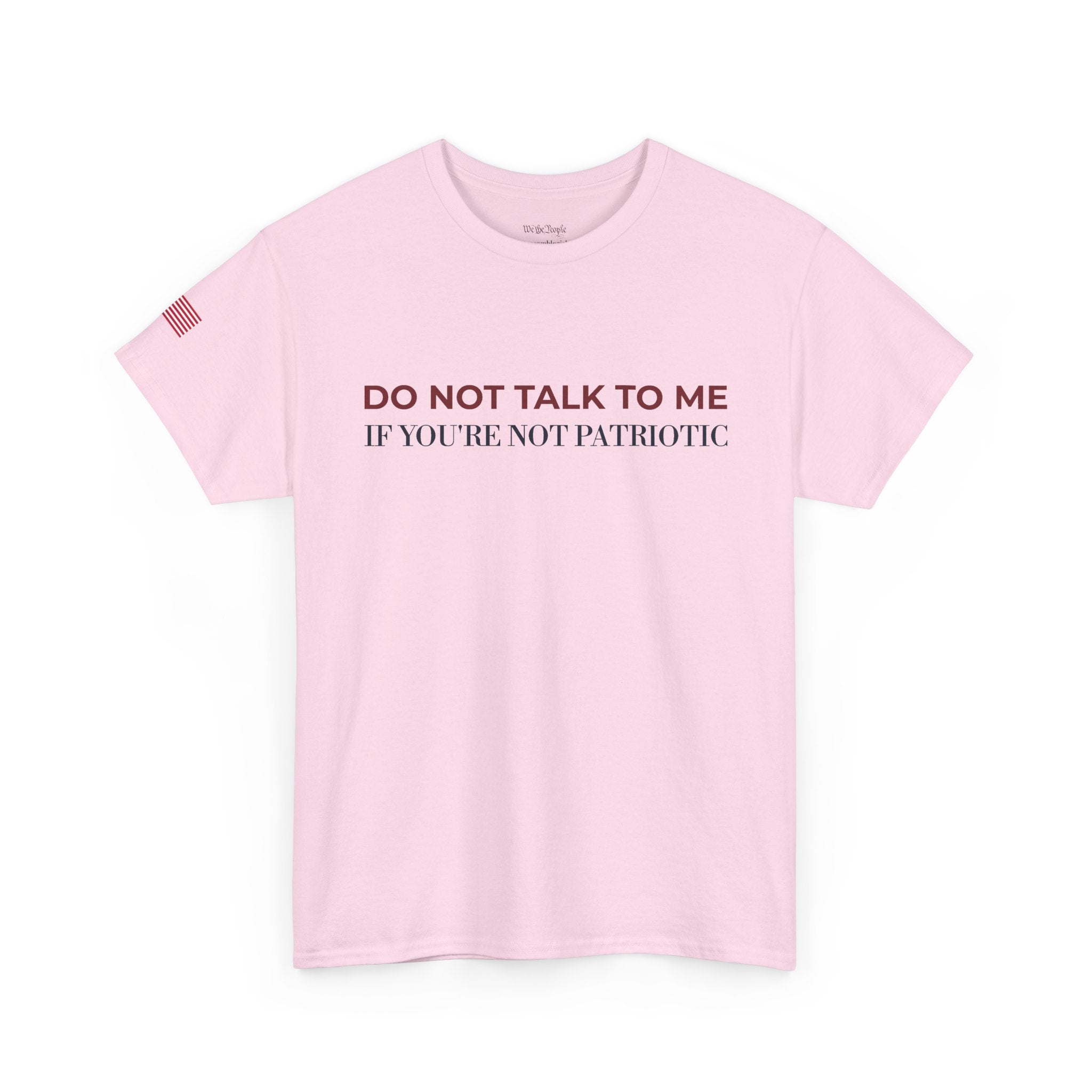 DO NOT TALK TO ME