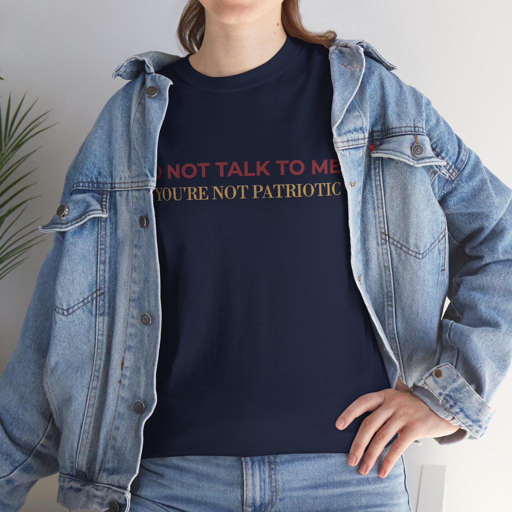 DO NOT TALK TO ME
