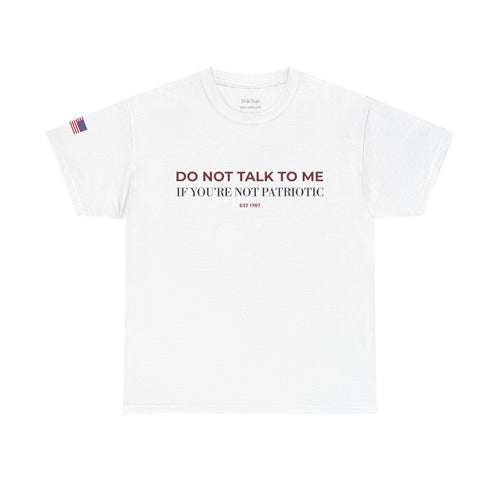 DO NOT TALK TO ME