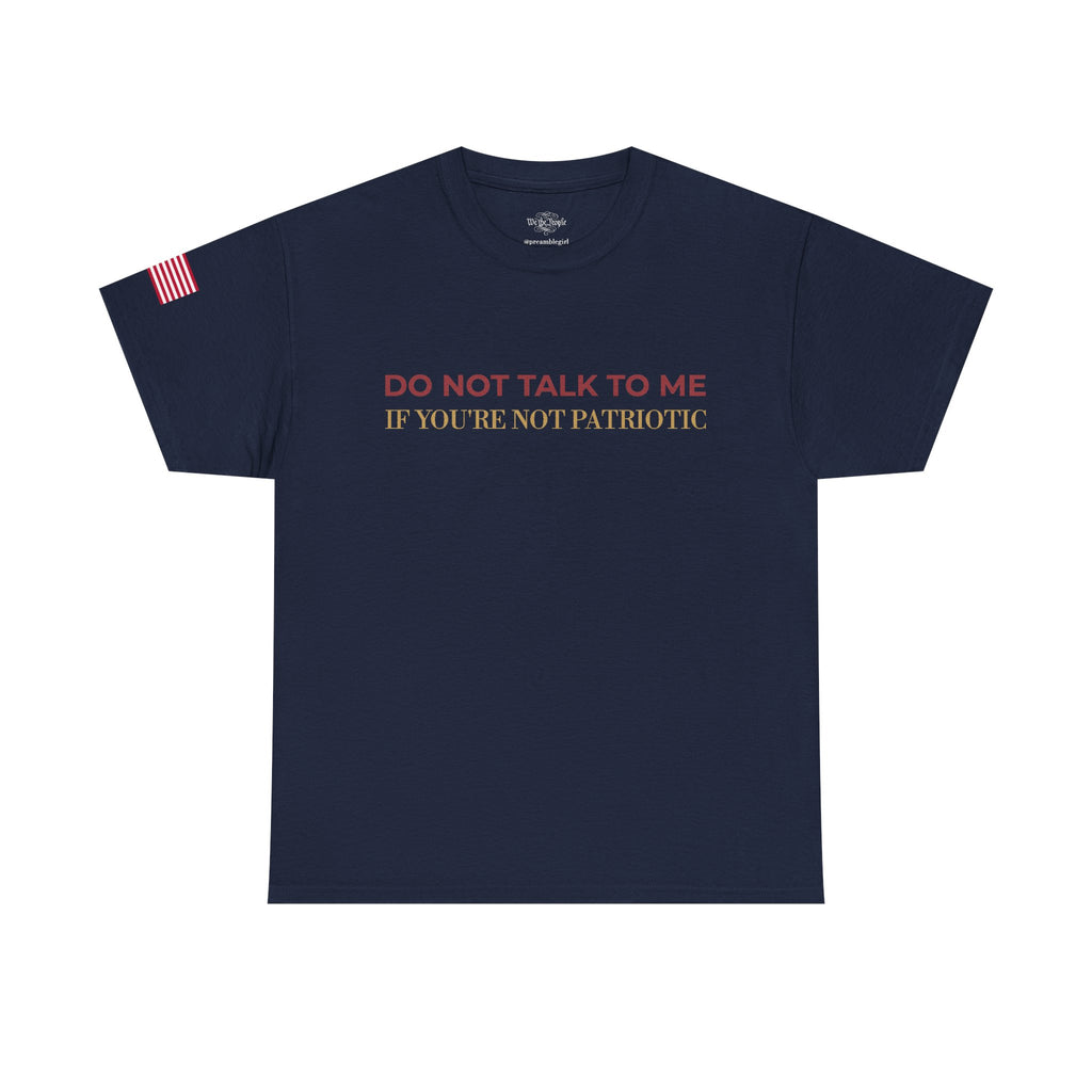 DO NOT TALK TO ME