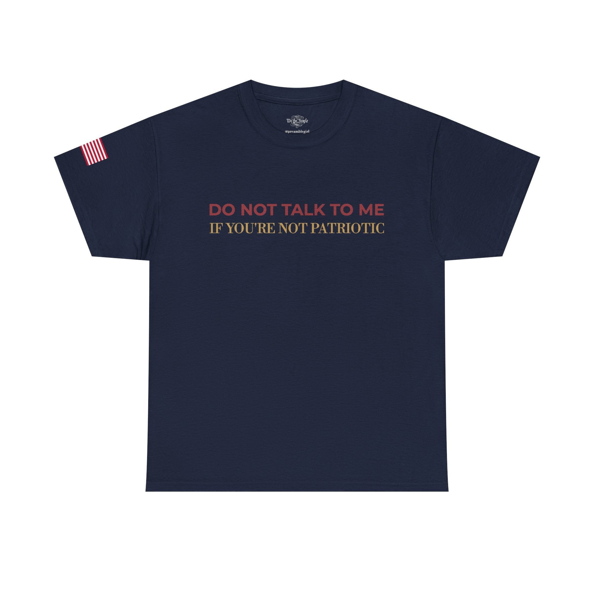 DO NOT TALK TO ME