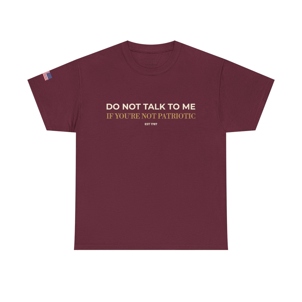 DO NOT TALK TO ME