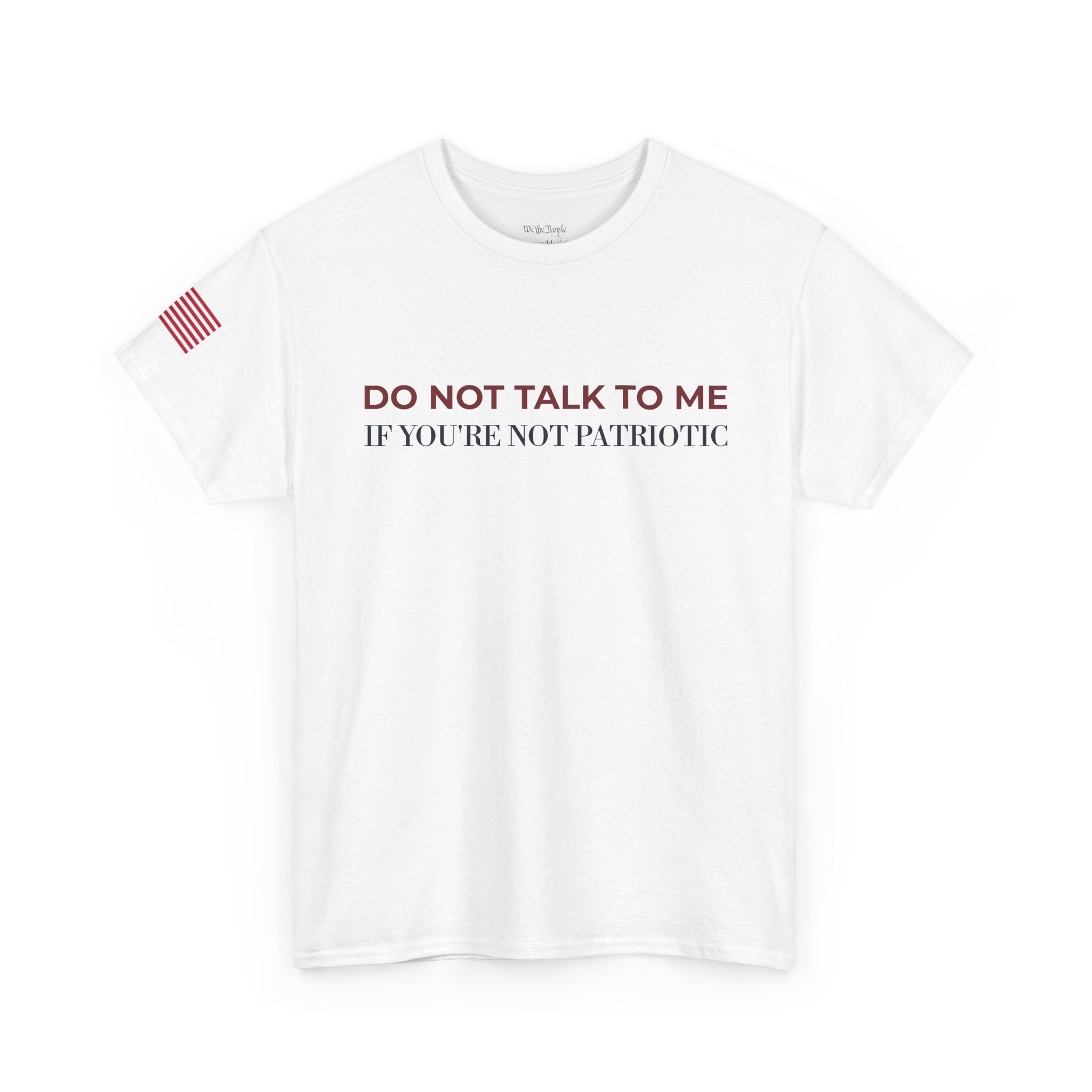DO NOT TALK TO ME