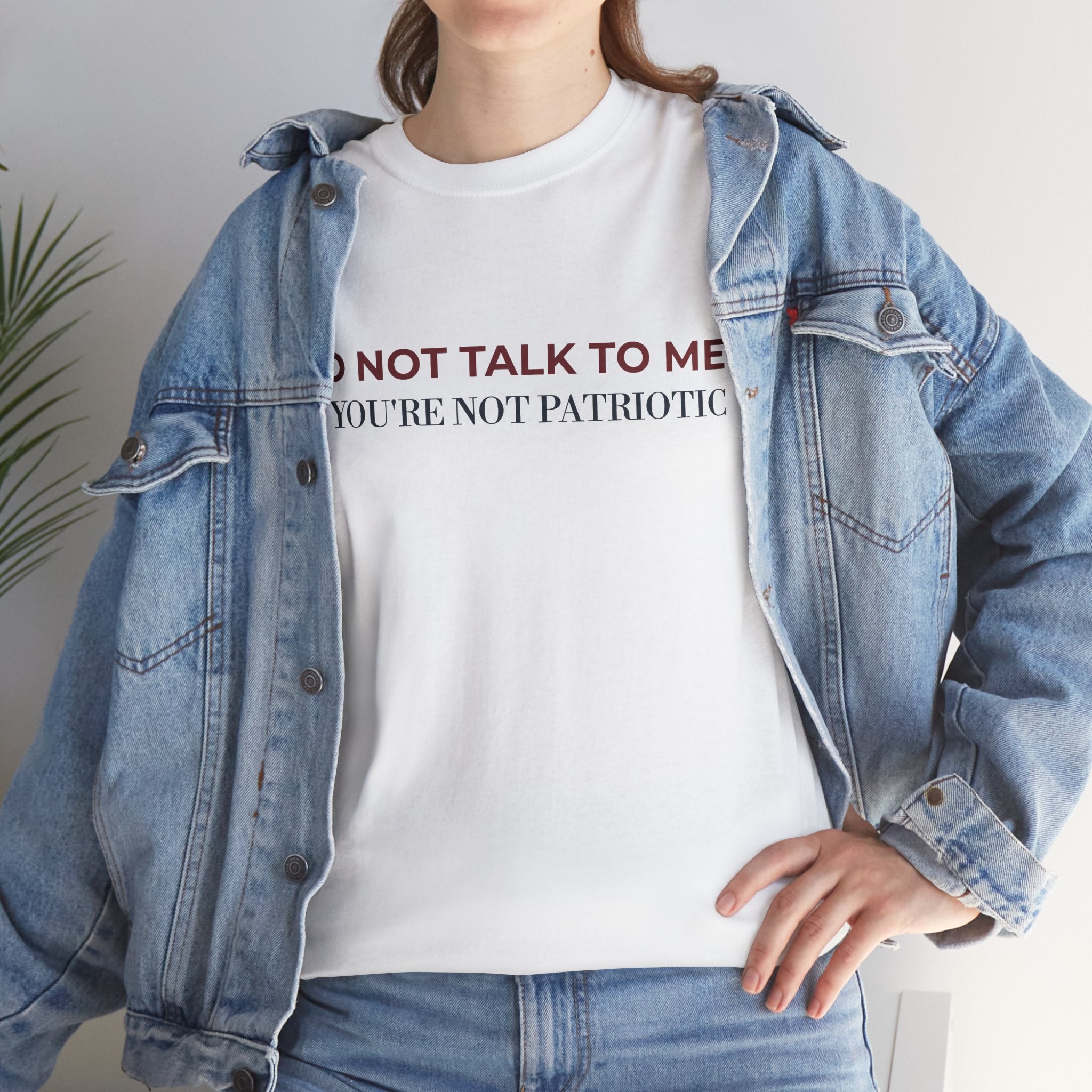 DO NOT TALK TO ME