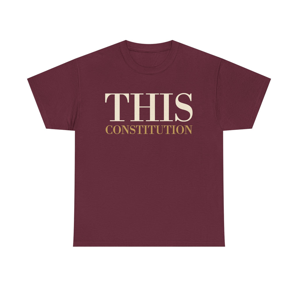 THIS Constitution  t-shirt