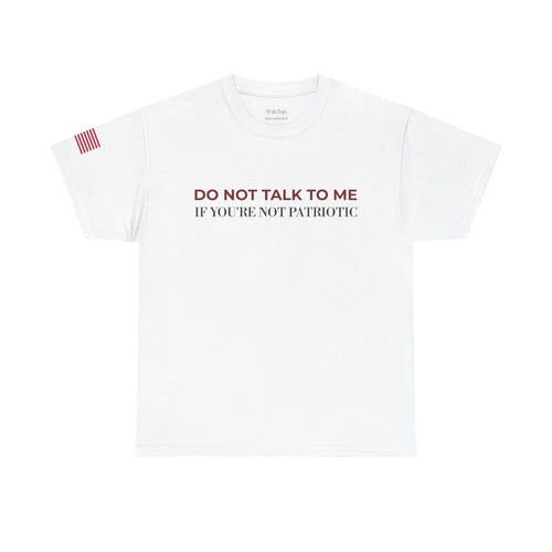 DO NOT TALK TO ME