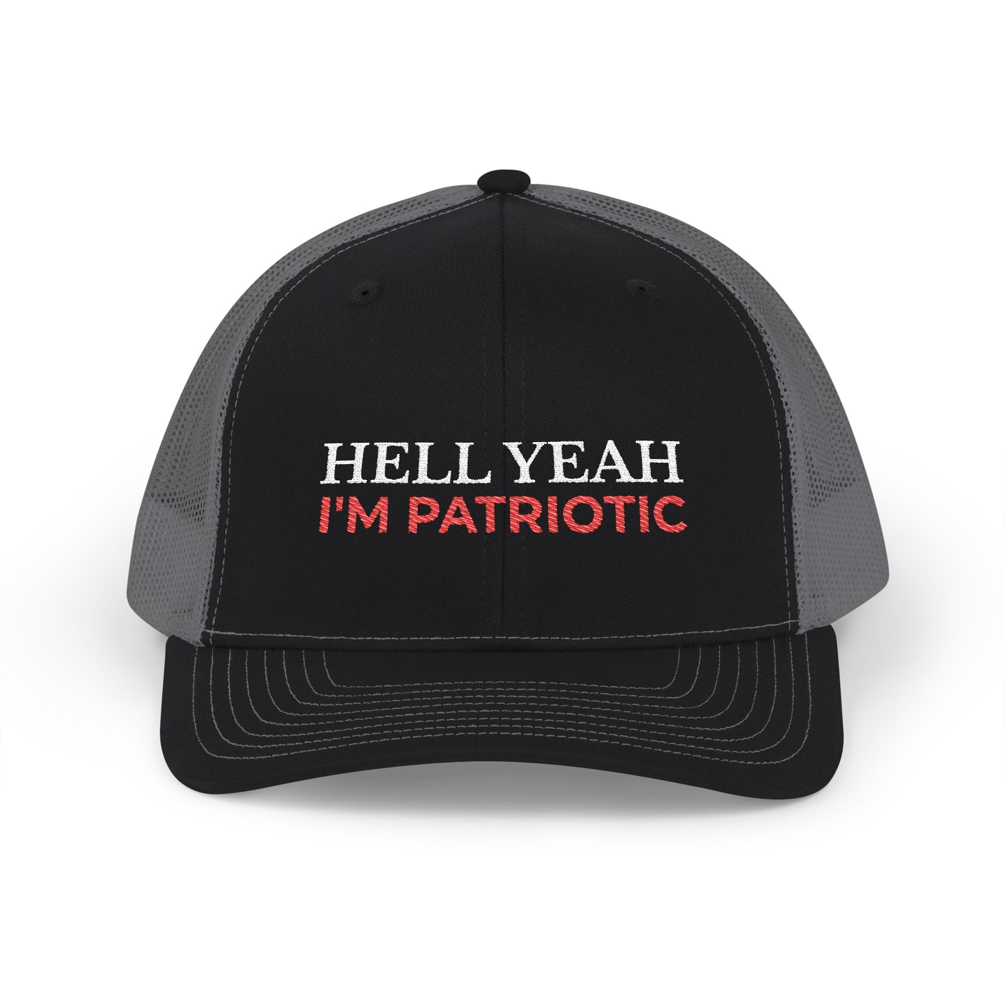 HELL YEAH, I'M PATRIOTIC trucker hat