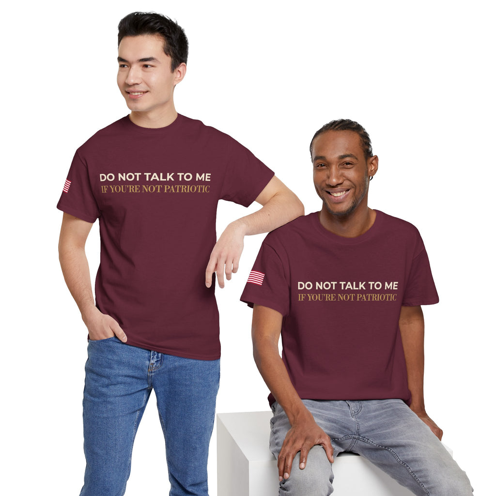 DO NOT TALK TO ME